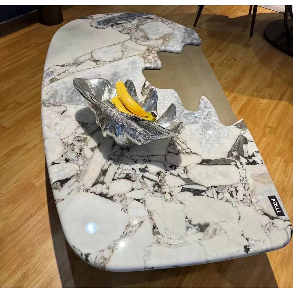 Chinese Blue with white Ocean Storm marble tile & slabs for floor and wall decoration or countertops