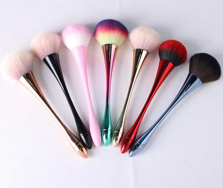 New Loose Powder Brush Makeup Brush Oversized Single Foundation Blush Soft Hair Beauty Tool