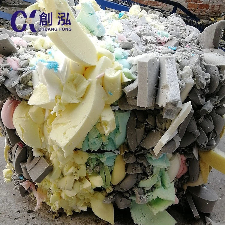 Plastics recycling furniture foam scrap foam
