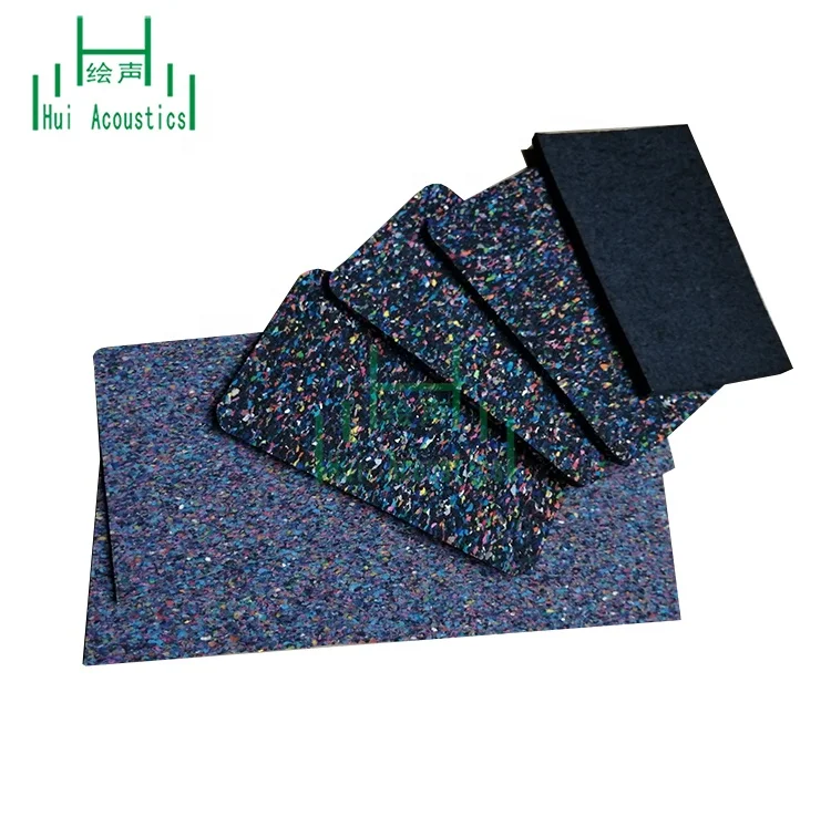 Acoustic Underlay For Laminate Flooring Anti Vibration Damping Sheet Rubber Acoustic Underlay