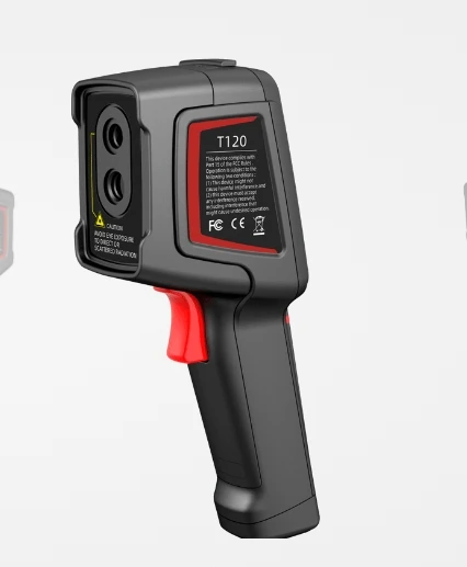 The T120 entry-level infrared thermal imager temperature measurement tool can be used indoors and outdoors for ultra