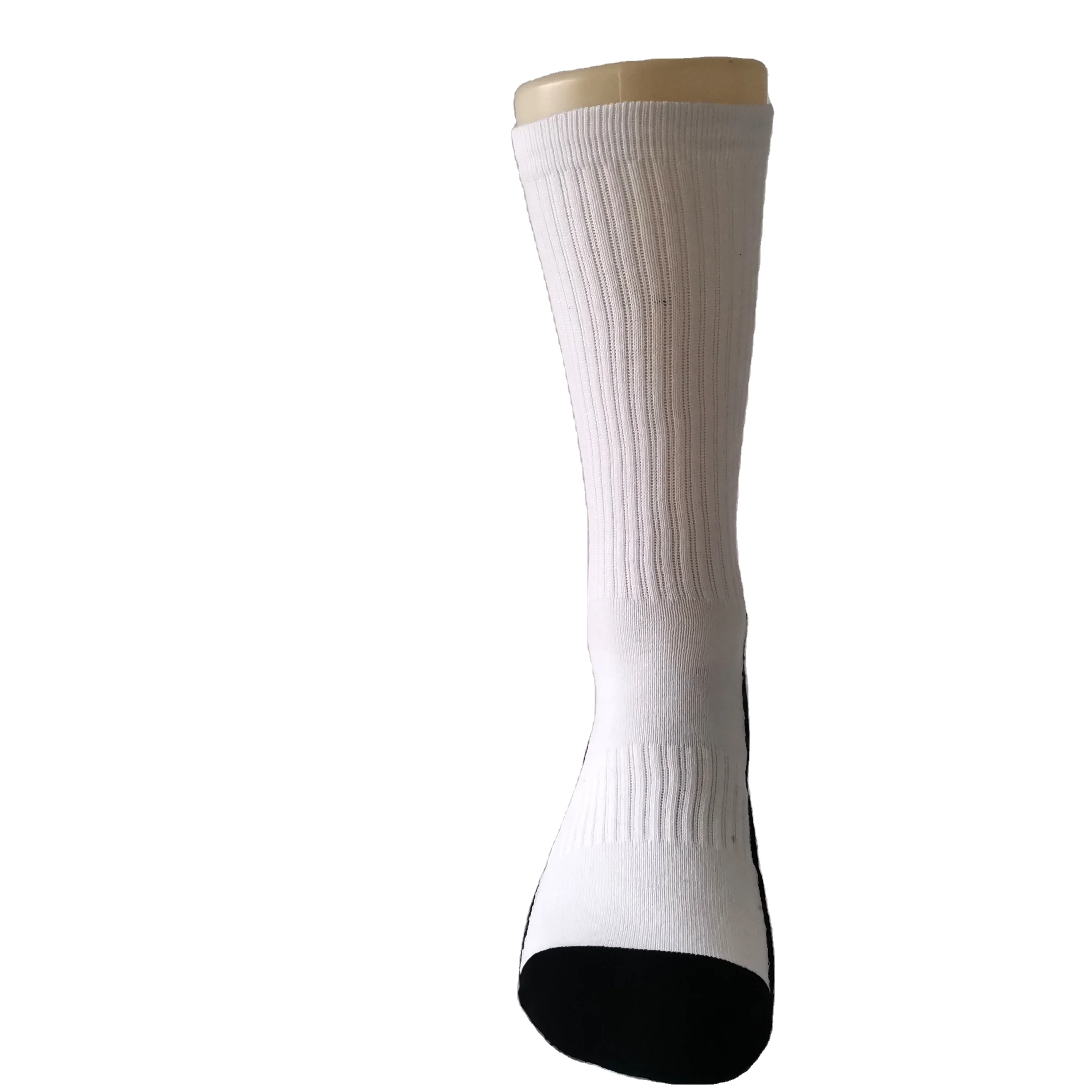 white sublimation blank socks polyester socks for sublimation
