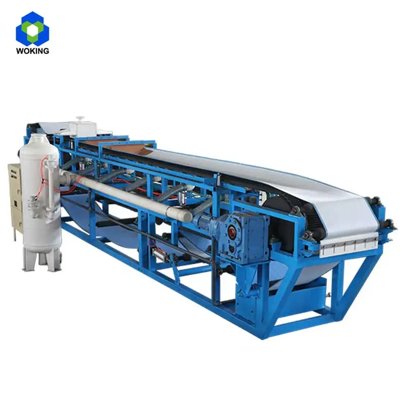 Automatic industrial belt vacuum filter horizontal vacuum belt filter price