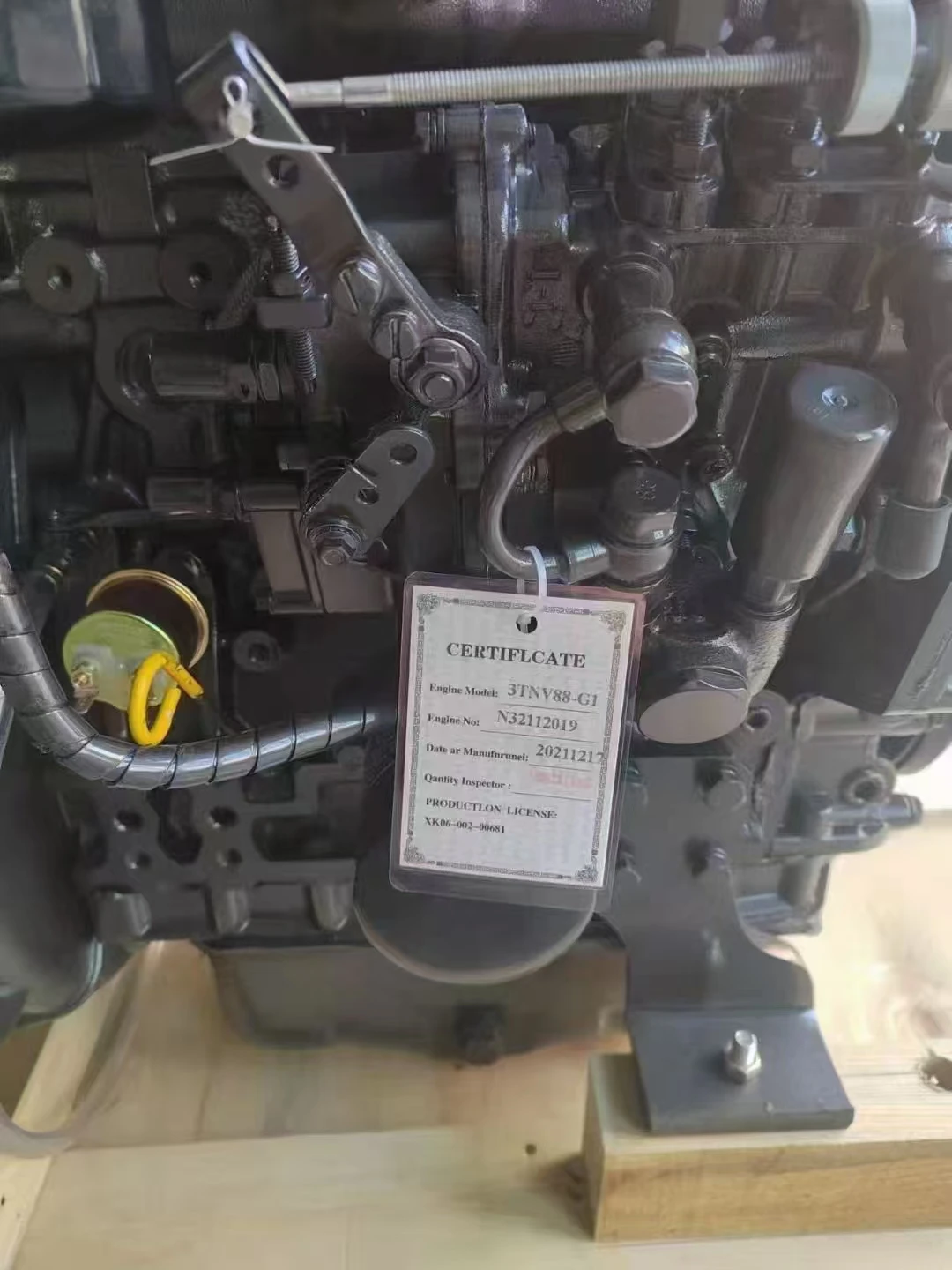 Лучшая цена оригинальный новый 3-цилиндровый дизельный двигатель Yanmar 3TNV88 в сборе для экскаваторной промышленности наличии