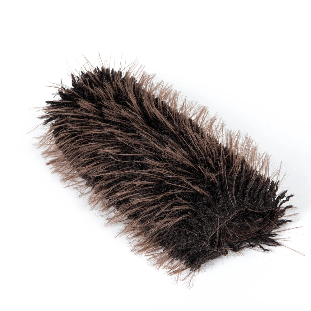 Factory fabric manufacturing long hair pile faux fur