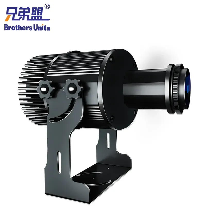 2023 New 100 Watt black custom logo projector laser night light Outdoor waterproof gobo projector