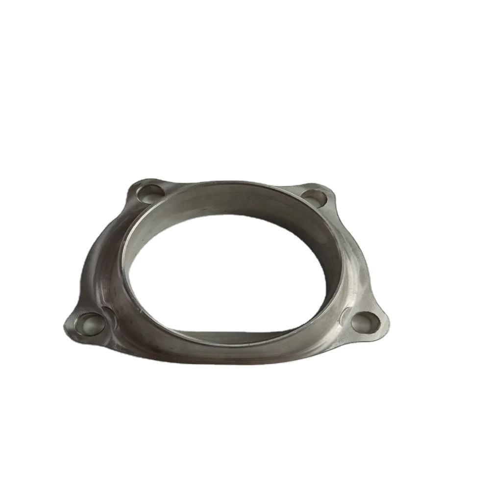 Custom Machined Turning Milling Services Processing Fabrication Turned Copper Brass Cnc Machining PartsThrottle Body Flange