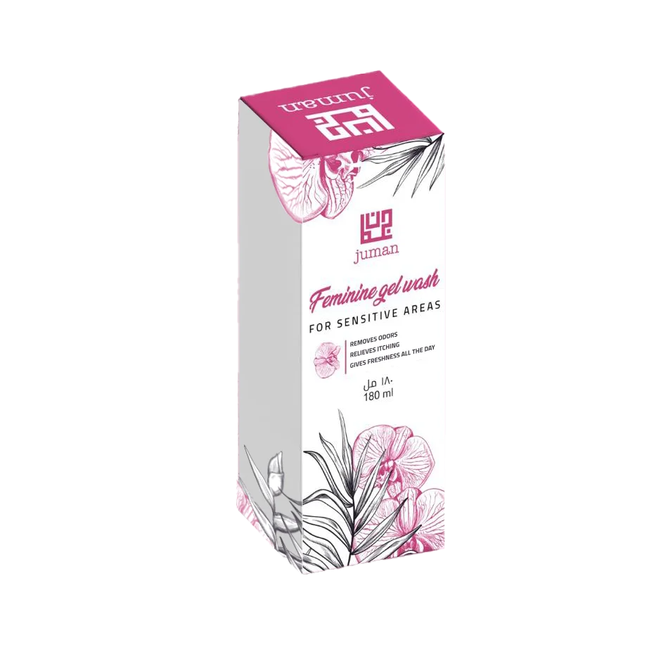 Feminine Gel Wash for Sensitive Areas Gentle Vaginal Hygiene Product