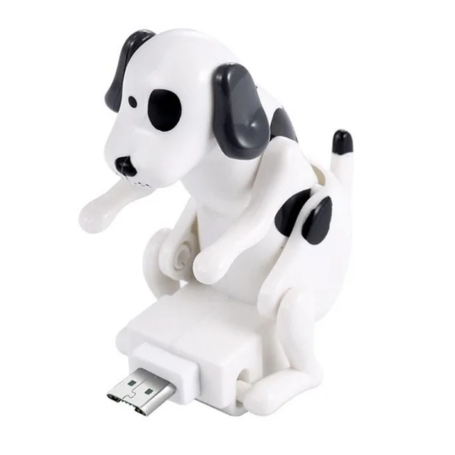  Новинка Забавный милый портативный USB-кабель для домашних животных далматинская игрушка гаджет зарядное устройство кабель передачи данных совместимый с мобильным телефоном