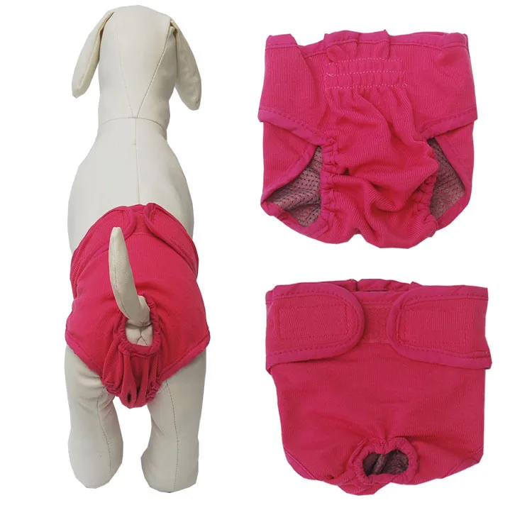 Wholesale Large Medium Small Menstrual Physiological Pants Washable Female Dog Diapers