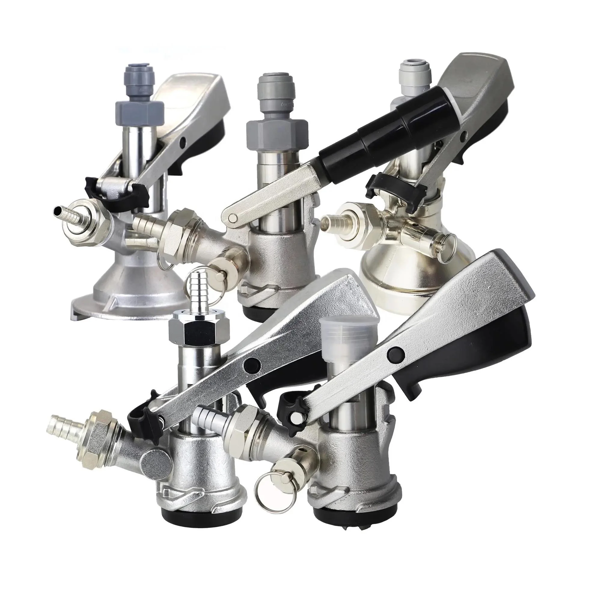 Factory Wholesale S Type Beer Keg Coupler Modern Brass or Stainless Steel Homebrew Accessory 3L or 5L Capacity