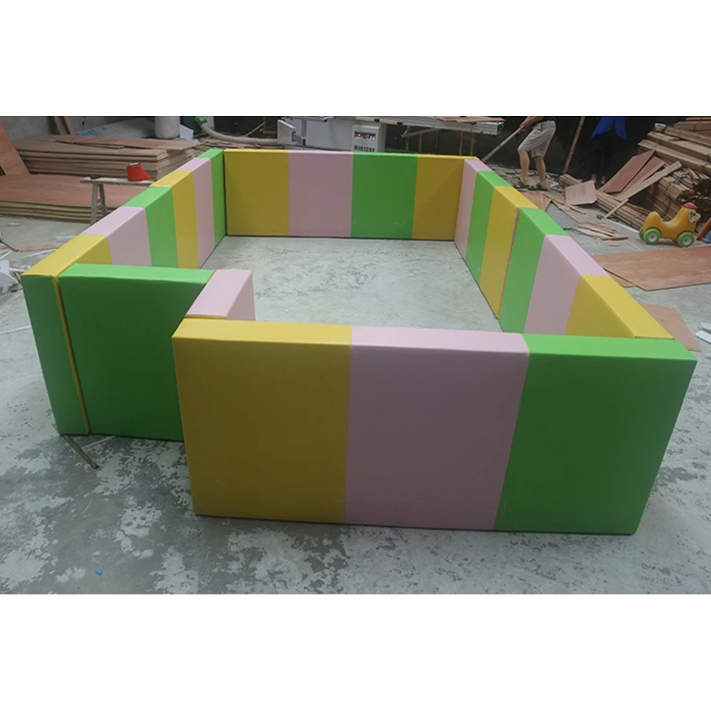 Indoor Sand Playground Sand Pool Toddler Sand Pit Sandbox For Kids
