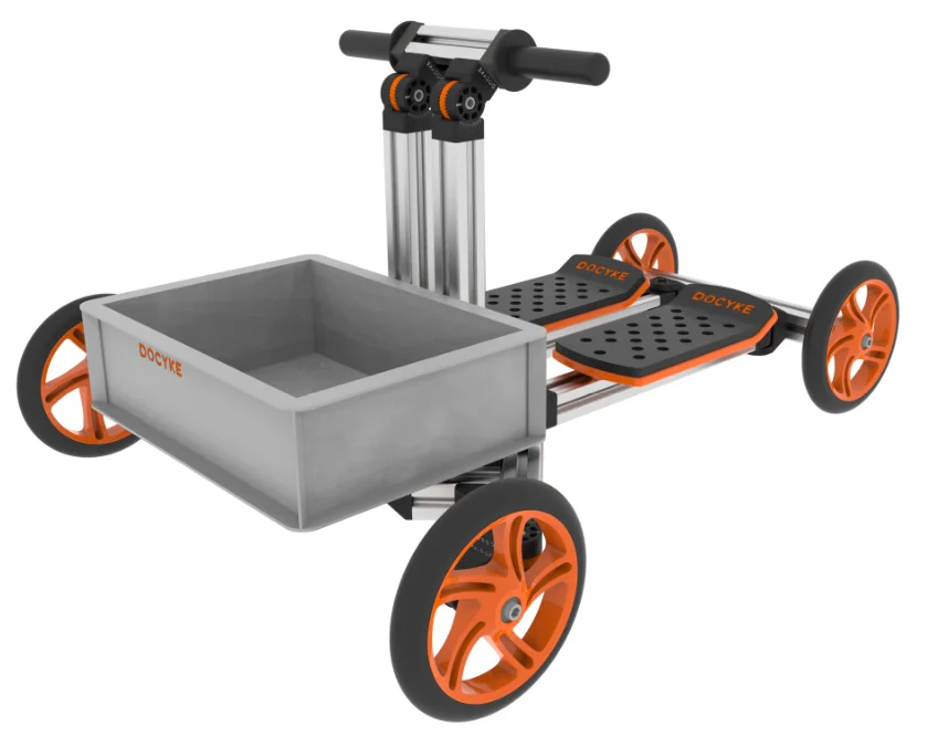 Docyke New Product 2021 Construction M-kit Outdoor Fun Sports 3 Wheel Modular Assemble Ride Creative Growth Gifts CN;ZHE M KIT