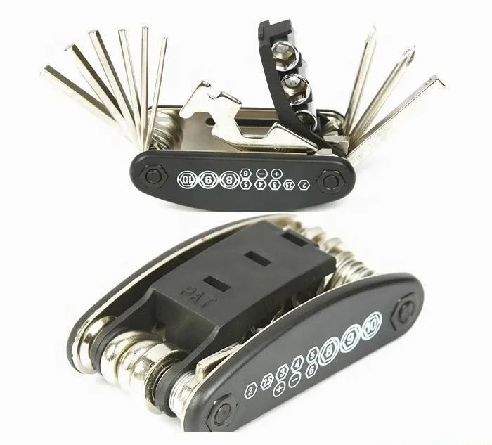 V00036200 Portable socket multipurpose bicycle Screwdriver Mountain cycle multi tool Motorcycle bike maintain tools for Cycling