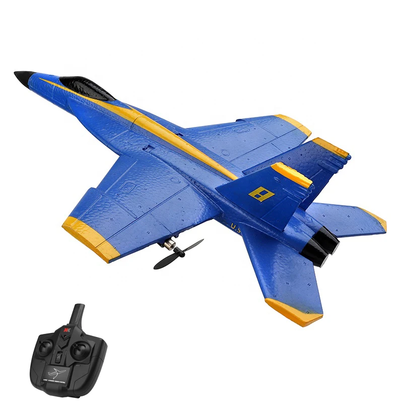 
RC models F18 fighter jet rc model warplane 6 gyros 2.4G glider plane airplane foam rc toy plane 