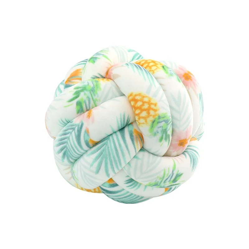 Knot Cushion Pillow for Home Bedroom Couch Decor Creative & Soft for Waist and Back Decorative Knot Ball Pillow Cushion Soft Plu