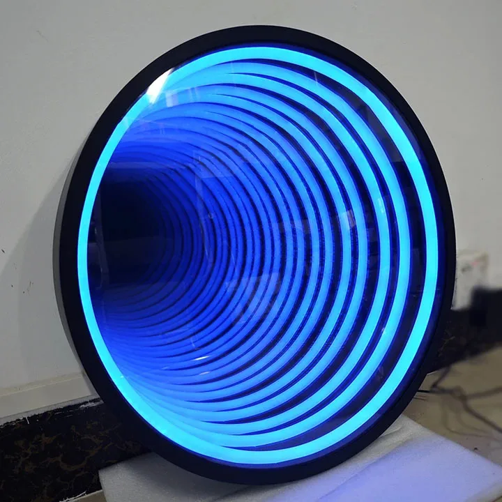 best selling products infinity design mirror letter mirror sign board led infinity mirror