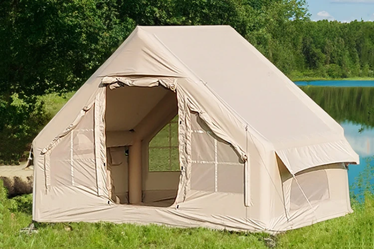 MOT-SC6.3 family 2 - 4 person TPU Skylight Inflatable Camping Tent for outdoor events