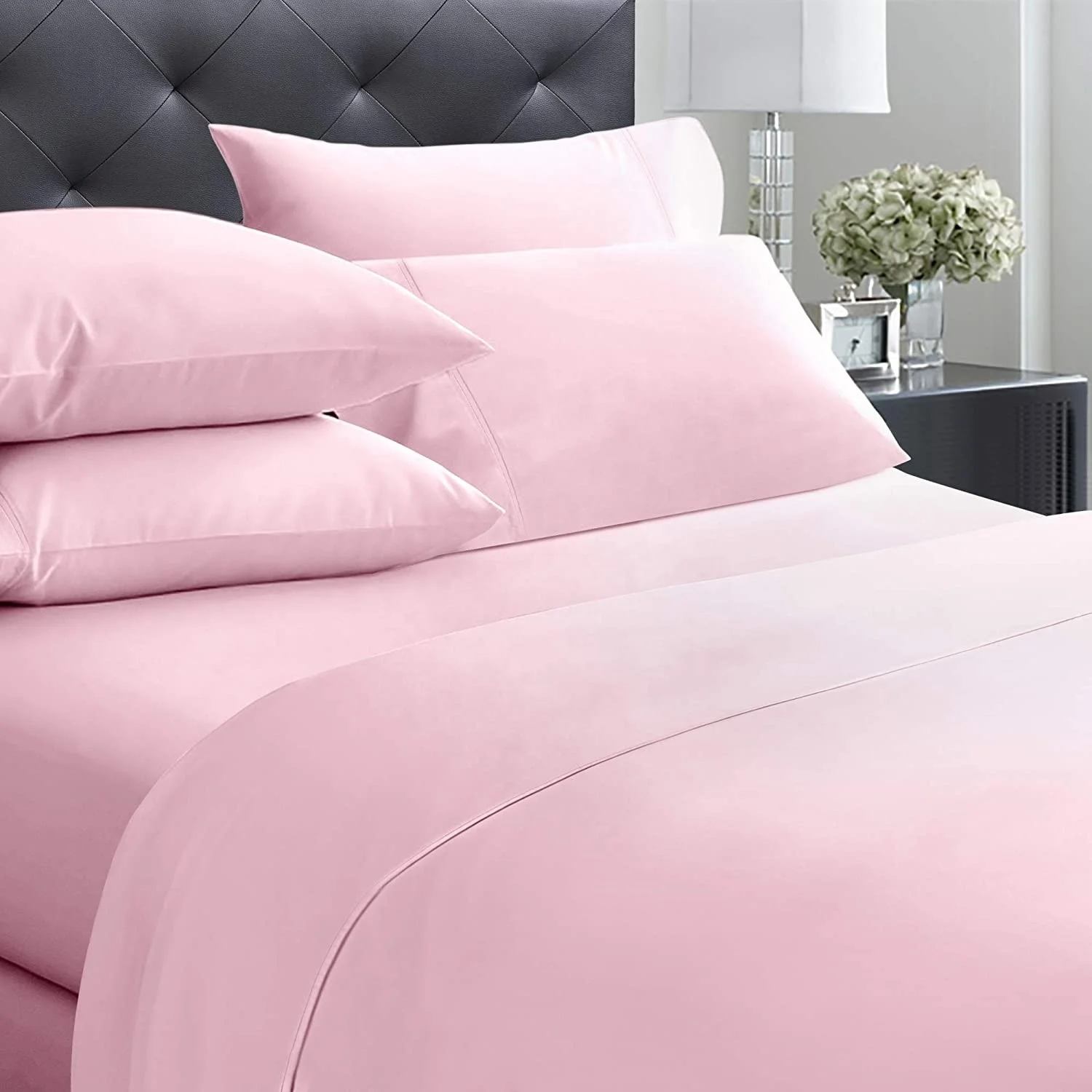
Wholesale sale of Polyester Cotton materials bed linen new design luxury bed sheet bedding set 