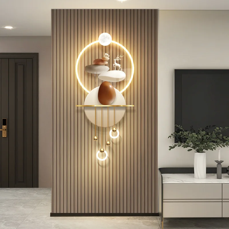 Artful Accents: Stylish Wall Hangings to Elevate Your Living Space Atmosphere Wall Mounted Clock