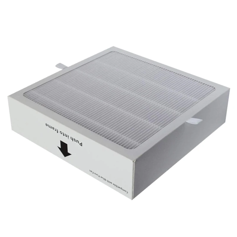 2-Pack Compatible with Blueair Pure Fan Auto Blue Pure Purifying Fan Air Clean Dust H13 HEPA Replacement Filter