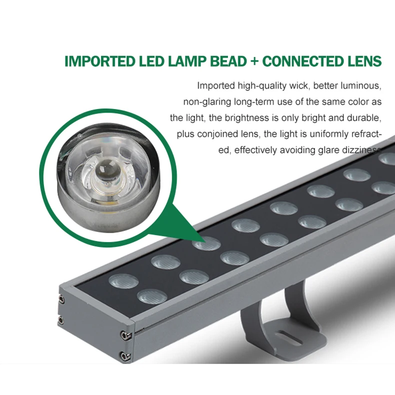 High Power 36w 48w 72w IP65 Waterproof Landscape Outdoor Decoration Lighting RGBW RGB Light LED Wall Washers