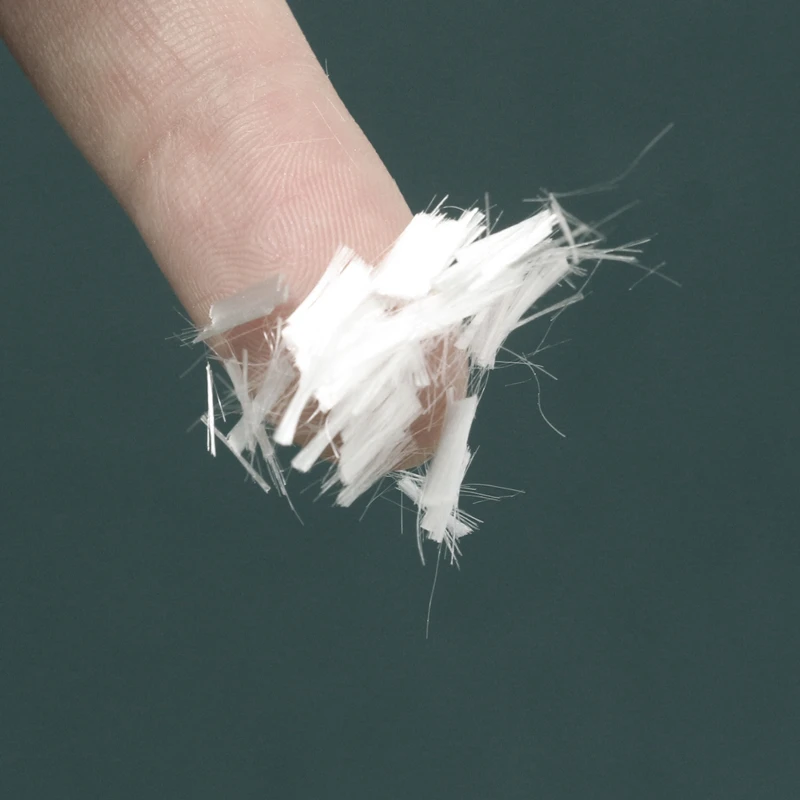 Chopped Nylon fiber for concrete reinforcement Cement board staple fibers