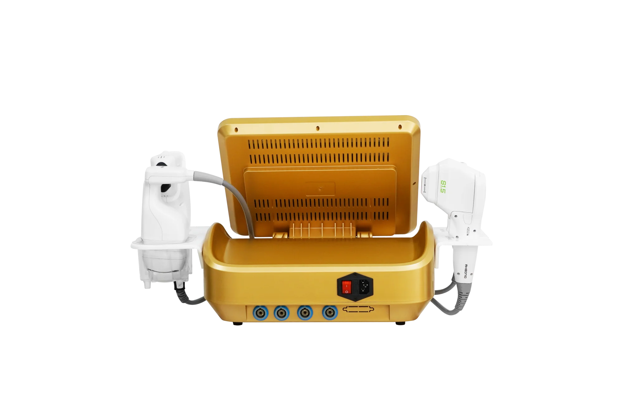 A 4 in 1 4d 7d Hifu 12 Lines Liposonixed 8mm 13mm Cartridges Body Slimming Face Skin Tighten V Max Machine