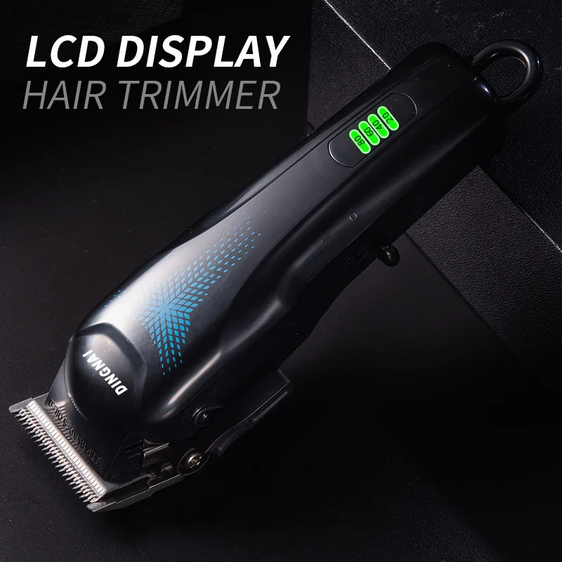  Hair Cut Machine Professional LED Clippers Men Powerful Electric