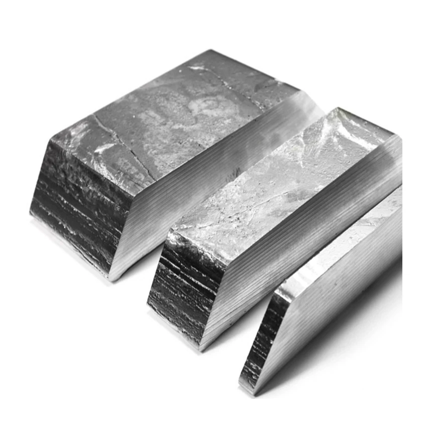 wholesale hot sale zinc ingot 99.99% purity zn zinc ingots 99.99% purity level