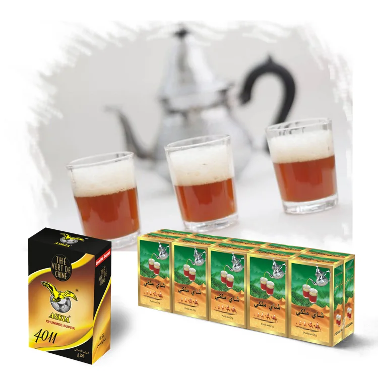 Organic Chinese Green Tea Vert de Chine 4011 Chunmee Loose Leaf Health Tea for Weight Loss Packaged in Bulk Boxes