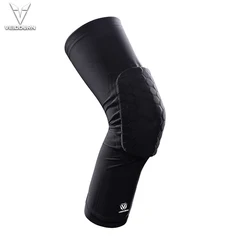 Good Quality Compression Basketball Knee Support/Sleeve/ Pads/Brace Protector with Honeycomb