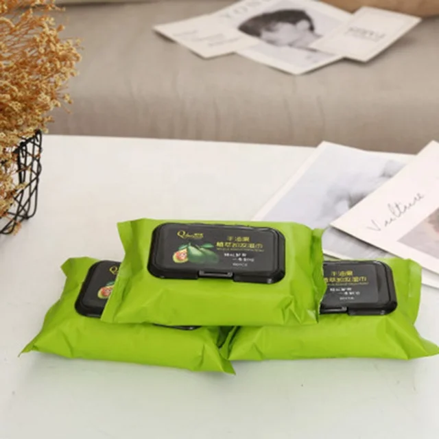 Makeup Remover Wipes Private Label Fruity Non-Alcoholic Face Cleansing Wet Wipes