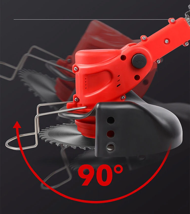 Home multifunctional handheld wireless Battery foldable lithium electric lawn mowers