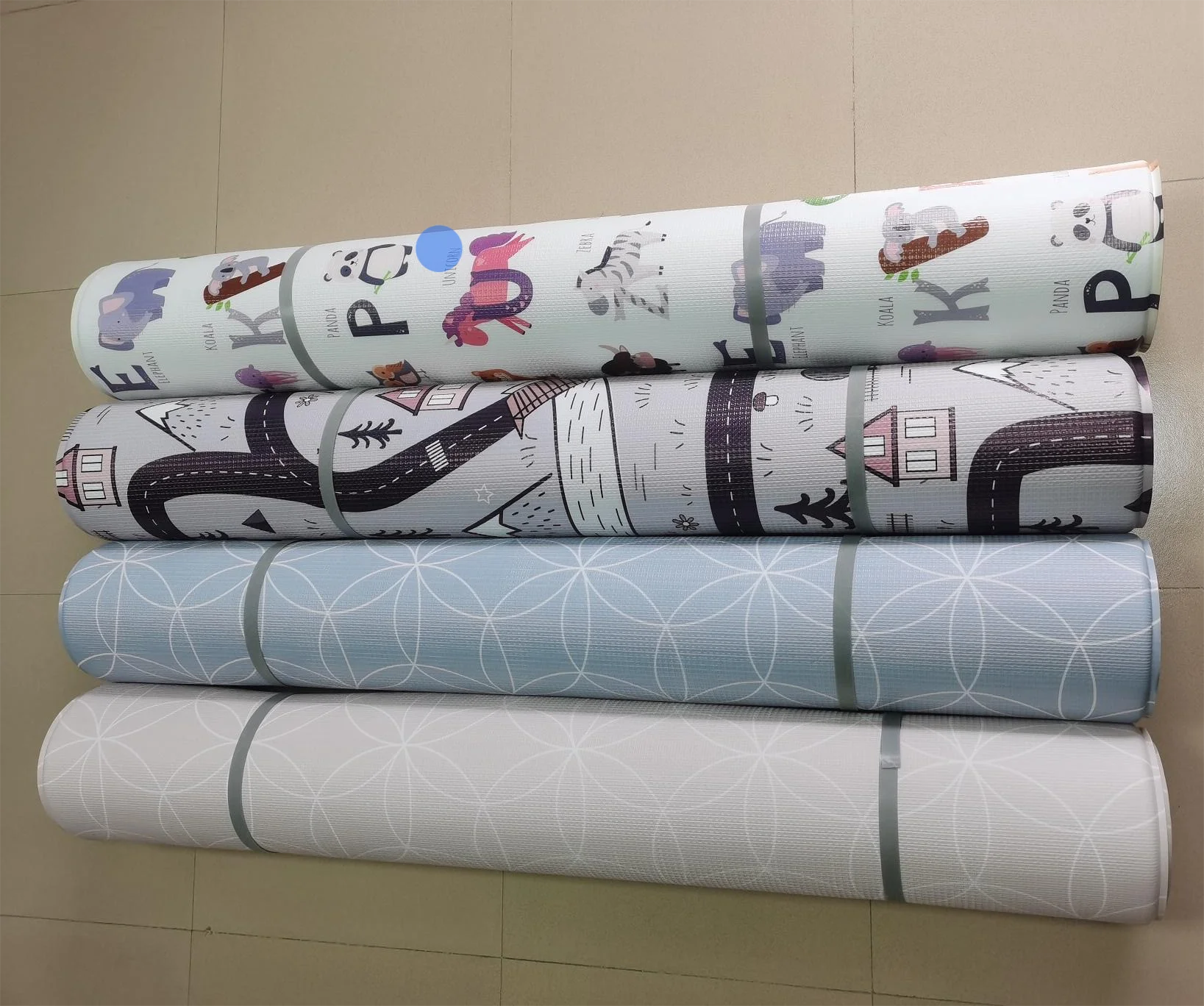 Factory Price Manufactory Baby Splat Mat Washable Large Floor Mat Antislip Waterproof Baby Play Mat