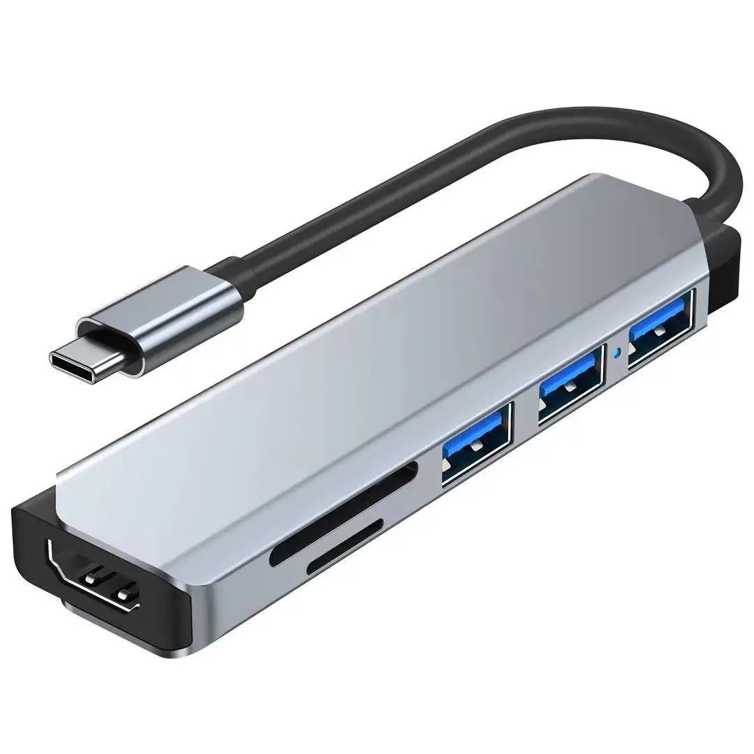 New six in one expansion dock hub Amazon popular expansion dock