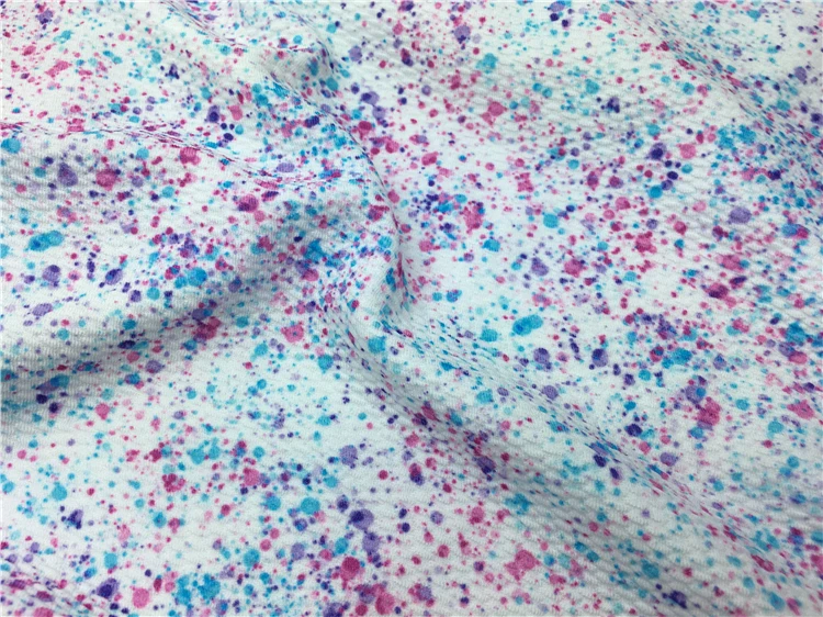 Цифровая печать для пулевидной ткани напечатанная пулевидная трикотажная ткань в наличии