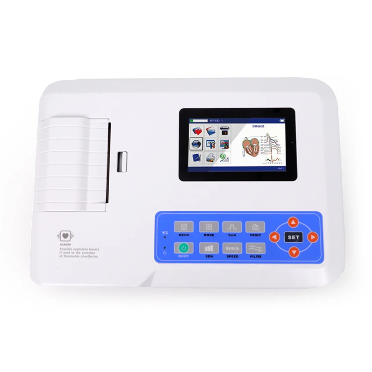 Ambulancia medical equipment CONTEC ECG300G CE ecg machine hospital ecg machine