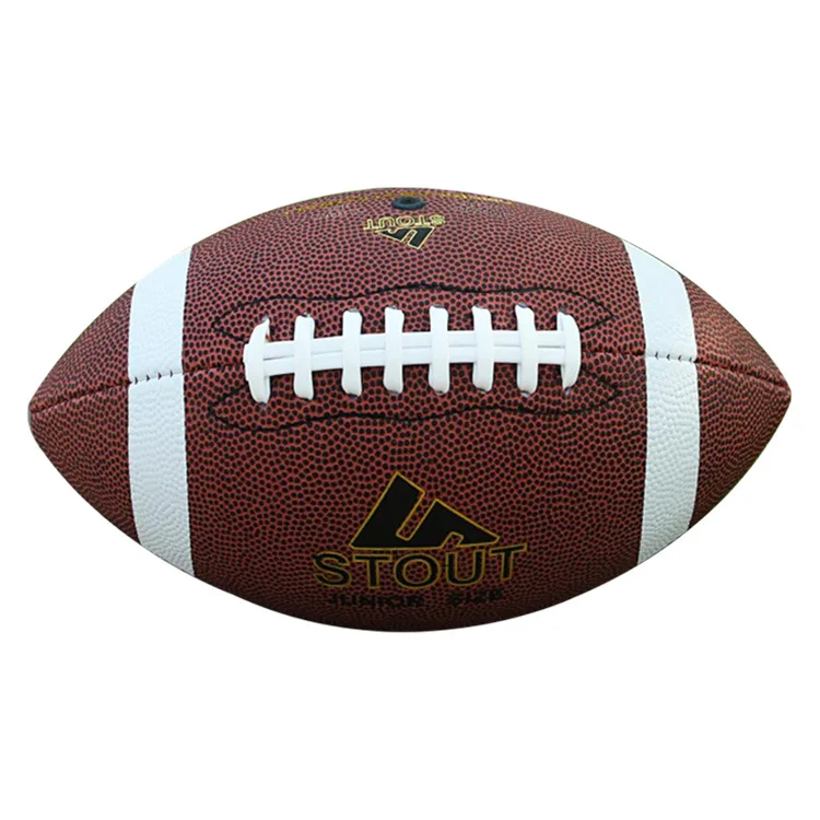 Custom Logo Factory Price Machine Sewn American Football Beach Ball Rugby