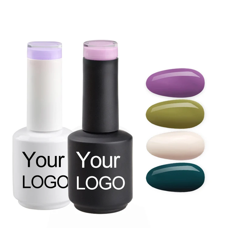 Miukiula Wholesale Custom Logo 15 ml sexy colors esmaltes de gel polish for nail art DIY design