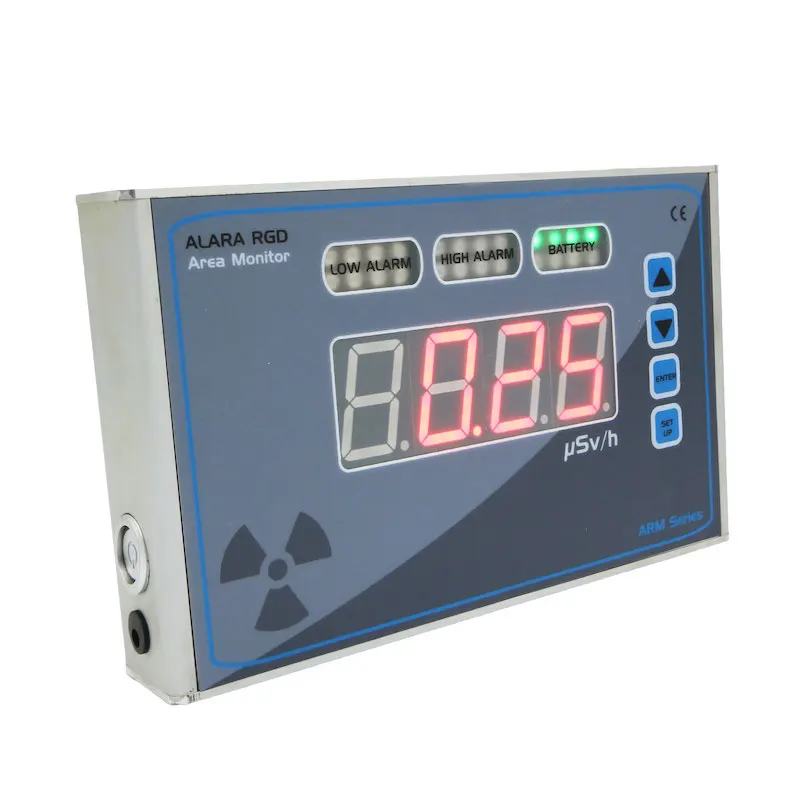 High Standard Professional Digital Radiation Area Monitor with Geiger Muller Tube for Doors and Walkways Monitoring
