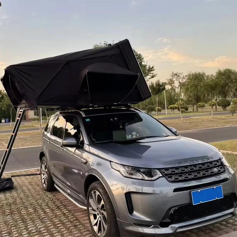 1-4 Persons Customizable Car Travel Roof Tents On SUV Pickup 4*$ Vehicle Roof Aluminum Shell New Side Open