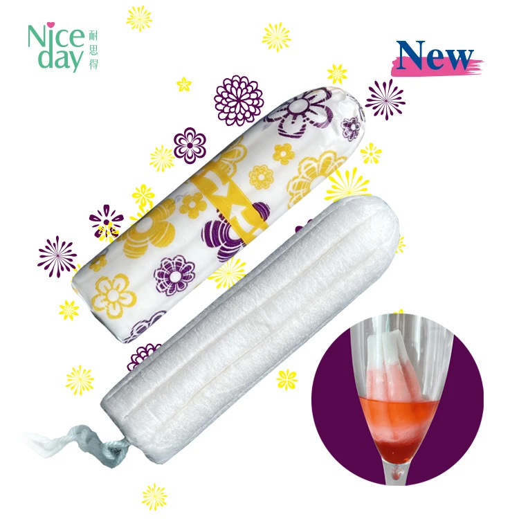 Niceday organic cotton tampons with application organic cotton tampon tampon applicator