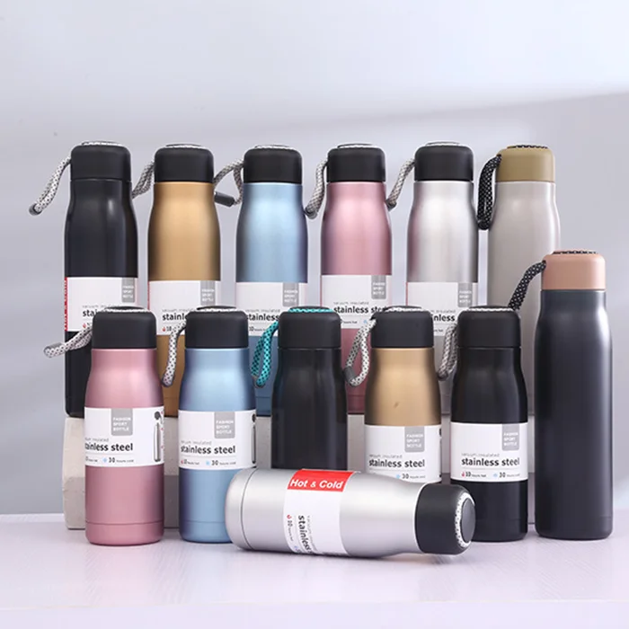 Sports bottle flask insulated stainless steel sports water bottle