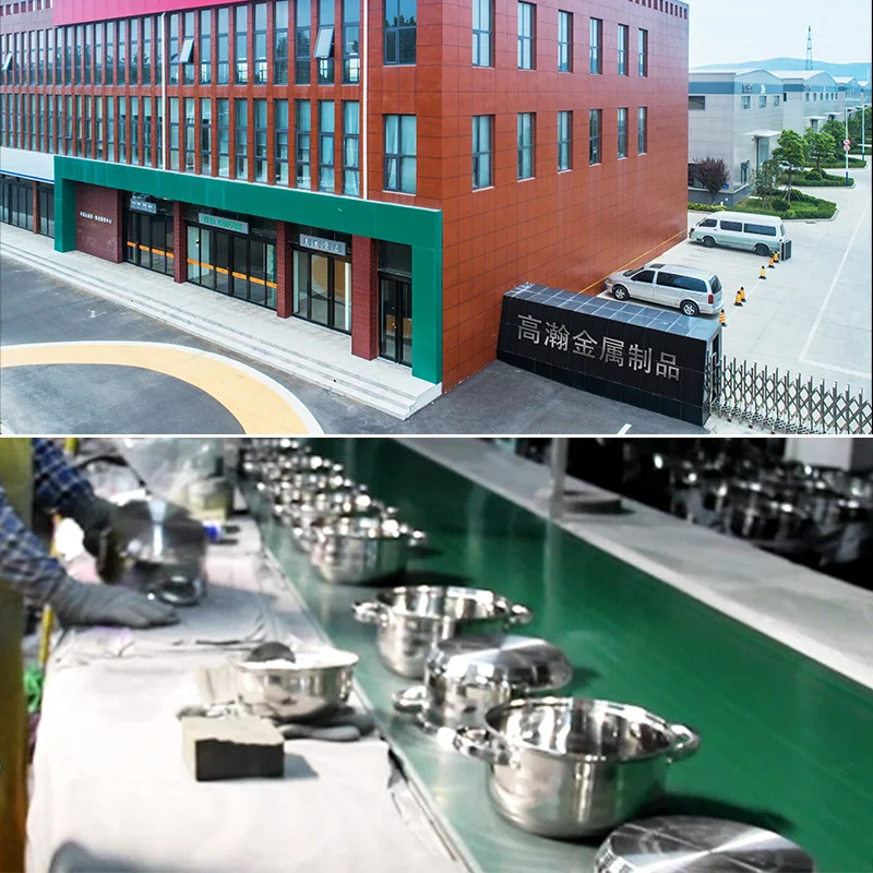 conjunto de panela inox kitchen utensils 12pcs white all cald heavy hot ware cooking stainless steel pots cookware sets