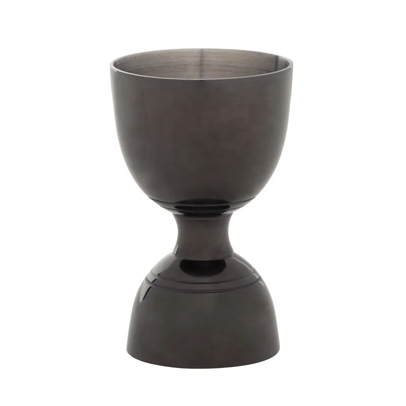 OEM 30/60 мл двойной спиртовой черный коктейльный Джиггер из нержавеющей стали