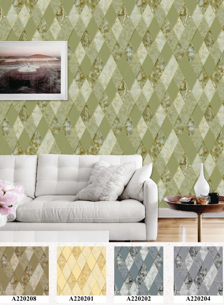 New project catalogue of wallpaper catalogs. 3d pvc wallpapers/wall coating