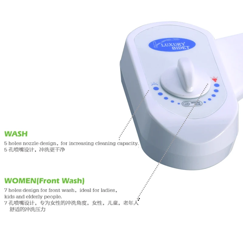 Galenpoo High quality wholesale Bathroom Toilet Bidet Attachment non Electric Bidet