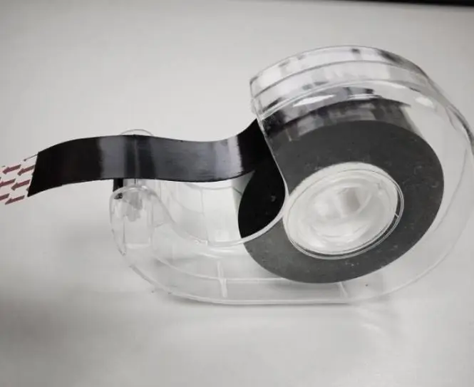 
Magnetic Tape With Adhesive And Dispenser 