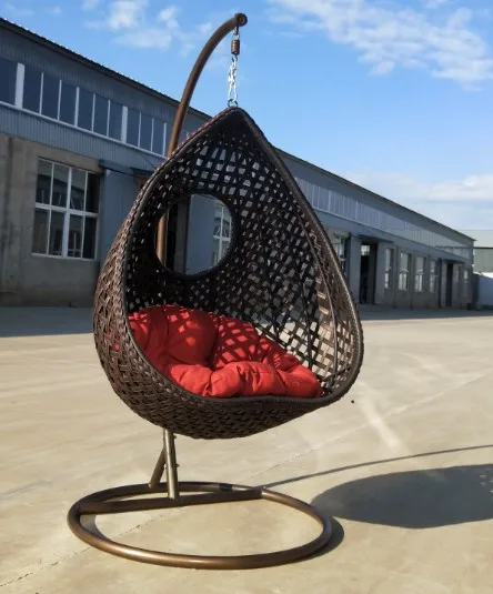 Indoor Outdoor Acrylic Modern Hanging Swing Chair Bamboo Patio Rattan Wicker Egg Swing Clear Chair Cheap
